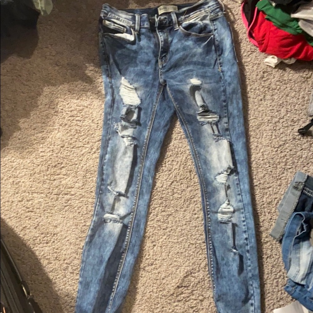 ripped jeans